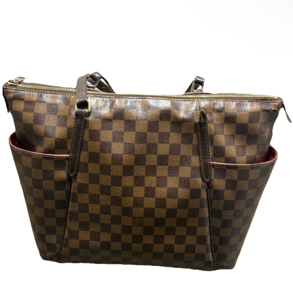 BROKEN HANDLE  Louis Vuitton Totally Mm Damier Ebene - Repair Project Bag